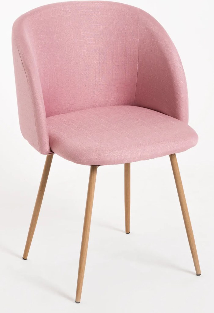 Krzeso z aksamitnej tkaniny