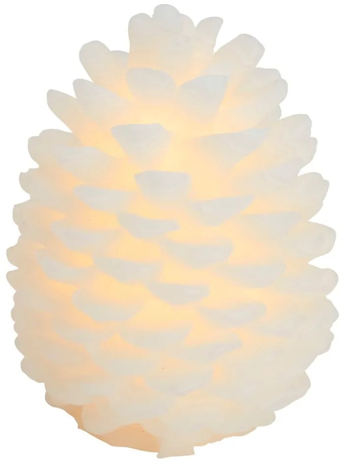 Biała świąteczna dekoracja świetlna ø 14 cm Clara – Sirius