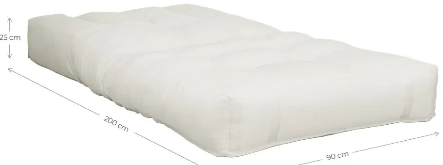 Rozkładany fotel z lnianym obiciem Karup Design Hippo Linen