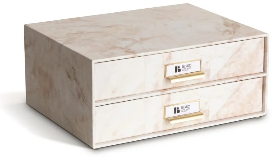 Kartonowy organizer z szufladką Birger Paper Laminate – Bigso
