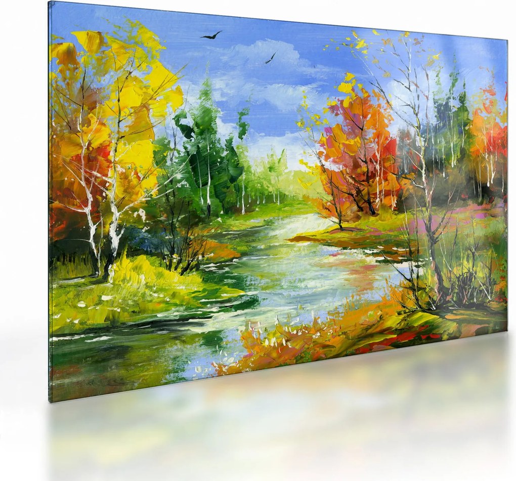 Obraz na szkle - Obraz na szkle krajobrazu (70x50 cm)