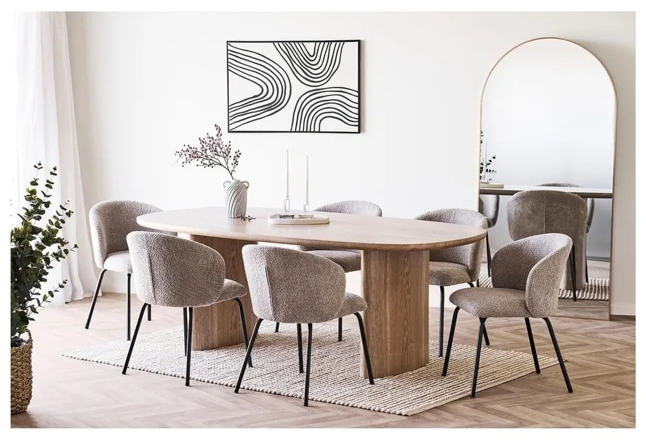 Jasnoniebieski ceramiczny wazon (wysokość 22 cm) Mimi – House Nordic