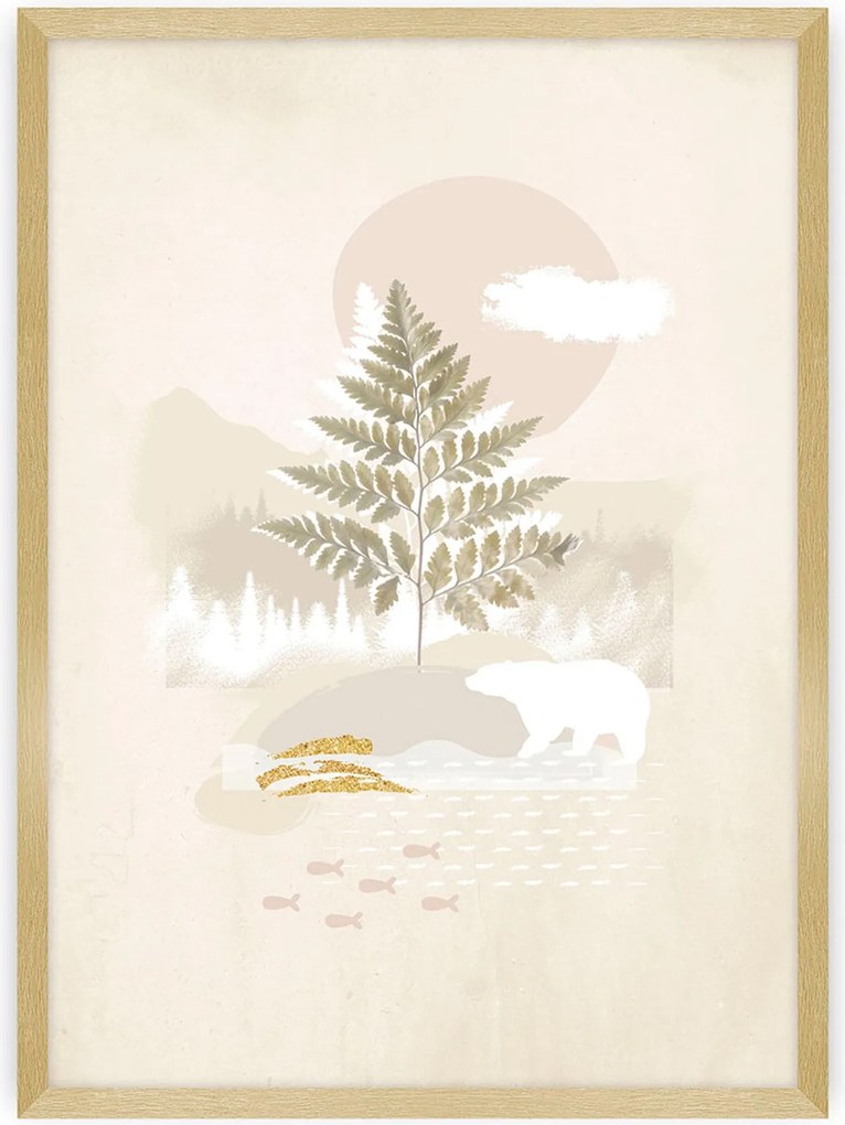 Plakat Beige Abstract II