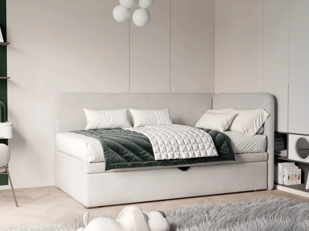 Łóżko dziecięco-młodzieżowe ZUMA z dodatkową powierzchnią spania - 90x200