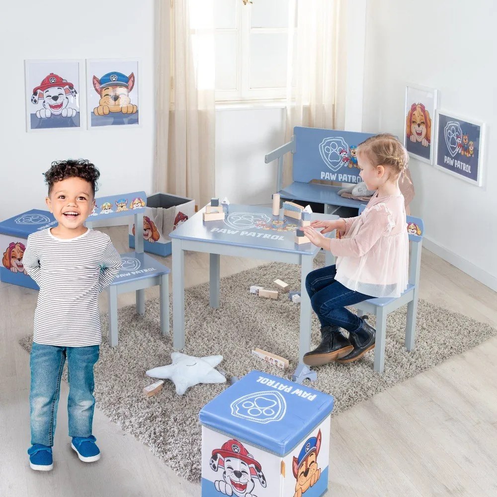 Zestaw mebli dla dzieci 3 szt. Paw Patrol – Roba