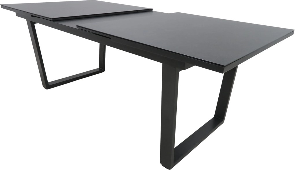 Doppler LIVORNO MELIA LIKA-TEX® ogrodowy zestaw wypoczynkowy 4+1 antracyt