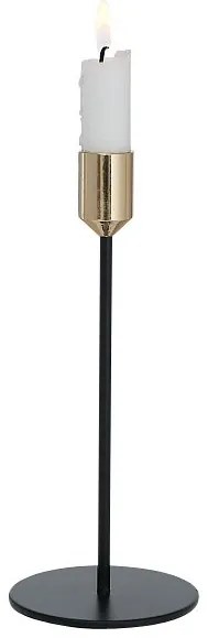 Świeczniki metalowe MARKO na jedną świecę, 3 sztuki