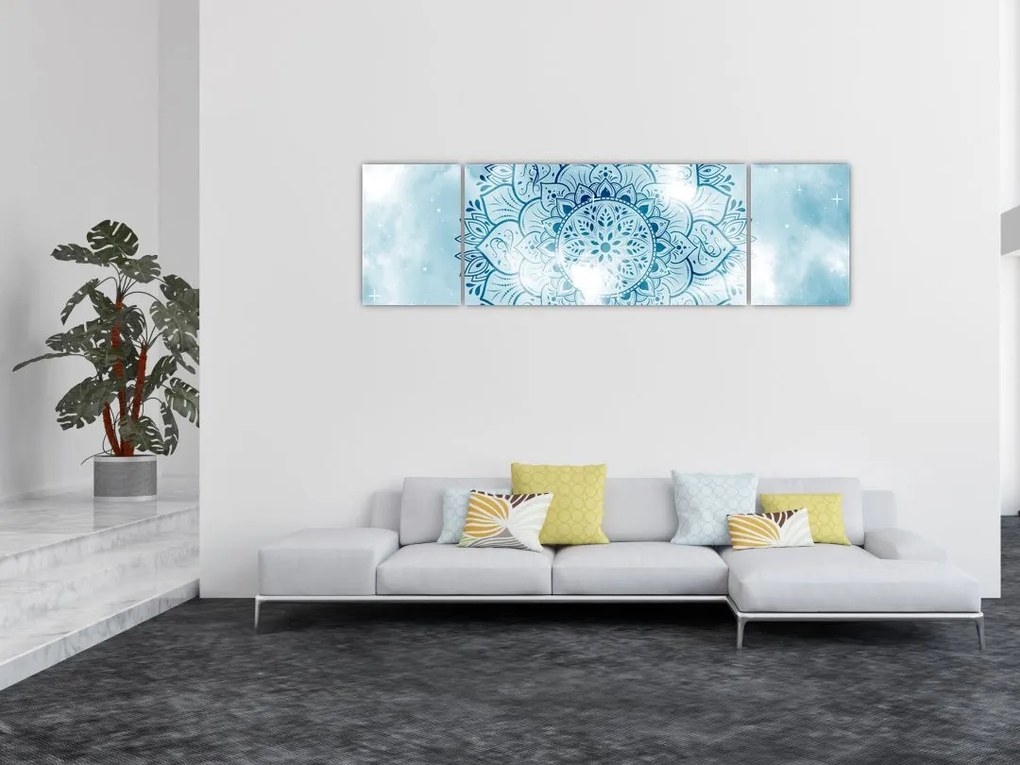 Obraz - Niebiańska mandala (170x50 cm)
