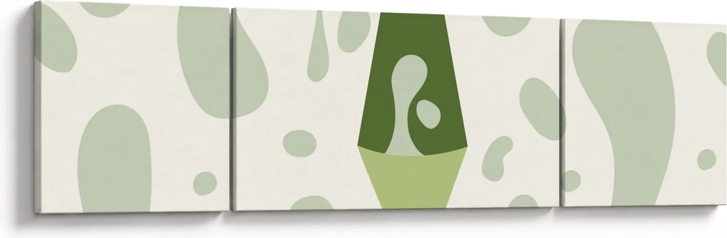 Obraz - Hipisi, lampa lawowa (170x50 cm)