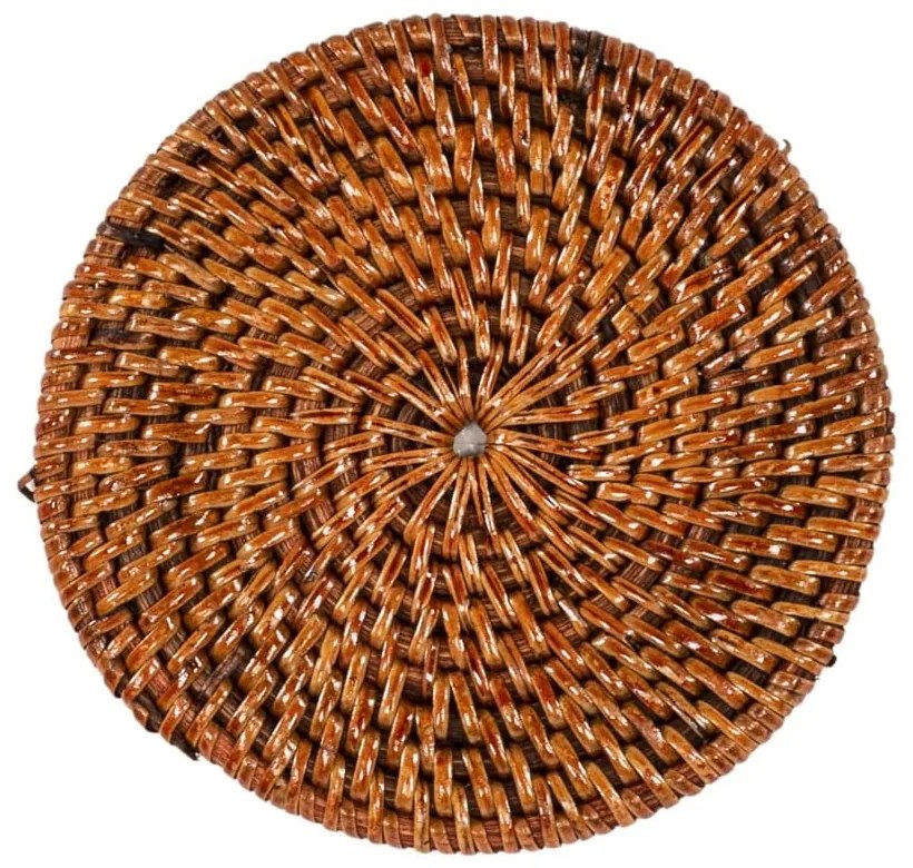 Brązowe rattanowe podkładki zestaw 6 szt. – Tiseco Home Studio