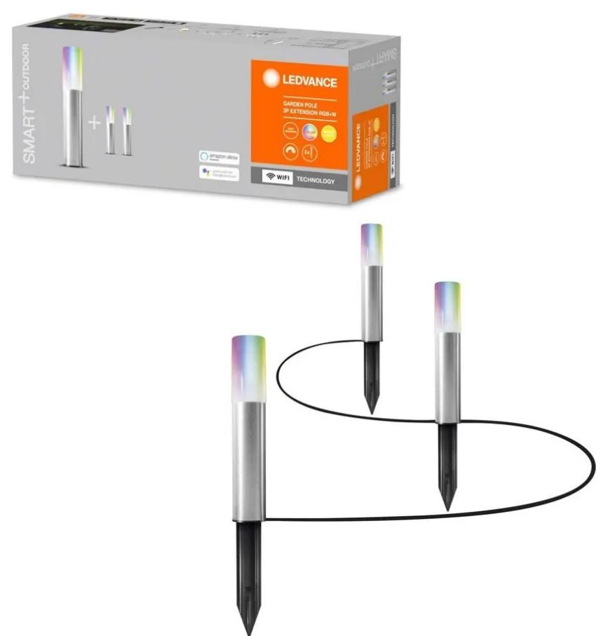 Ledvance - ZESTAW 3x LED RGBW Rozszerzony zestaw do oświetlenia LED/3,1W/230V IP65 Wi-Fi