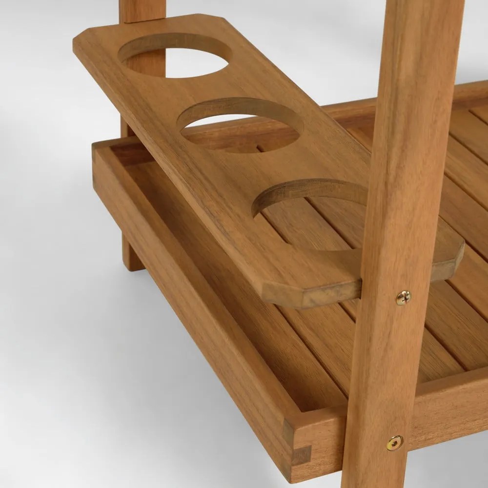 Barek z litego drewna akacjowego 55x73 cm Felisa – Kave Home