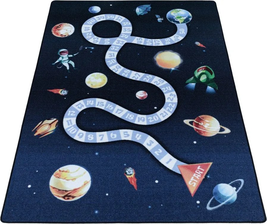 Ciemnoniebieski dywan dziecięcy 140x200 cm Play Space – Ayyildiz Carpets
