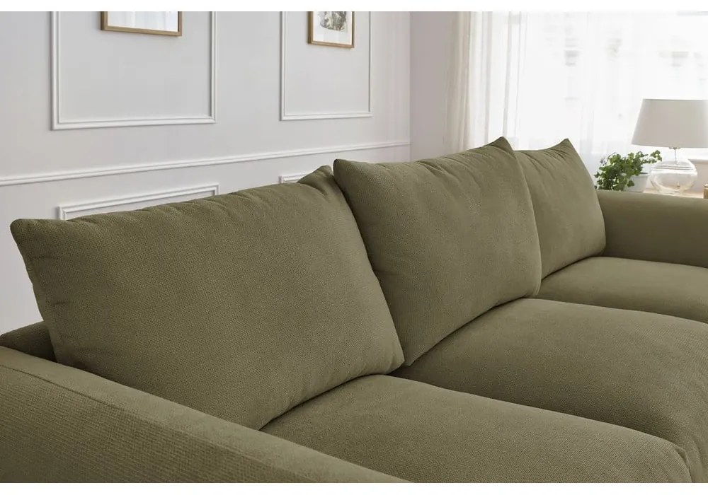 Jasnozielona sofa 265 cm Ernest – Bobochic Paris