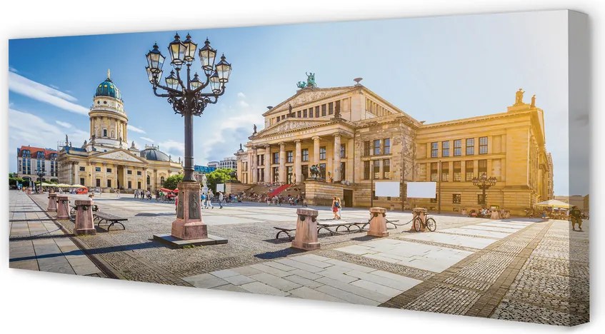 Duży obraz na płótnie Plac przy Katedrze w Berlinie