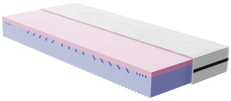 Beżowe tapicerowane łóżko dwuosobowe z miejscem do przechowywania z materacem/kratką 160x200 cm Thessa Pillow - Bonami Selection