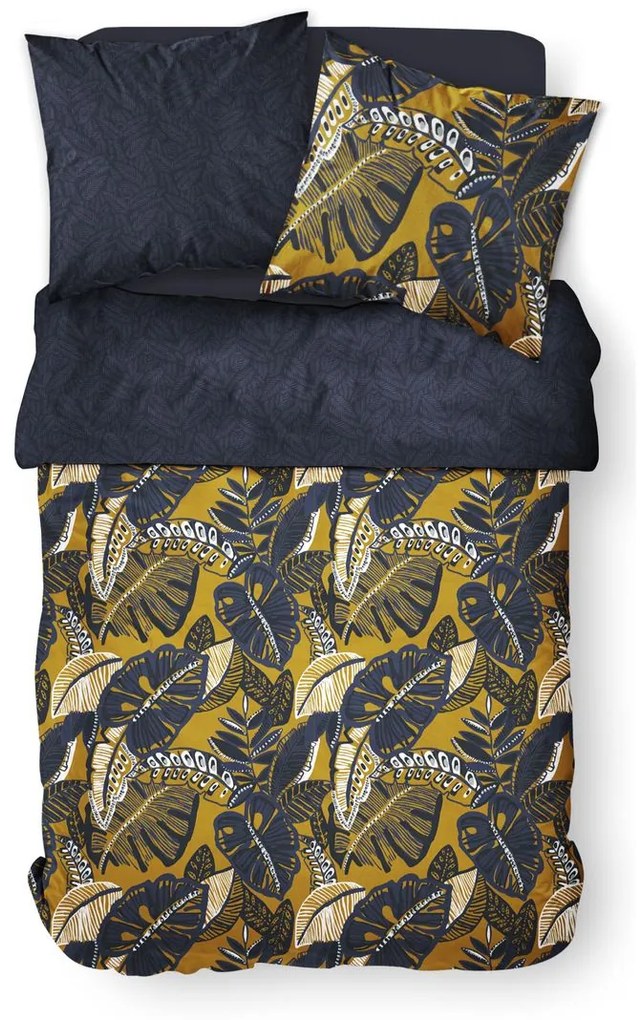 Pościel bawełniana 220 x 240 cm AIRY DAWN, wzór roślinny