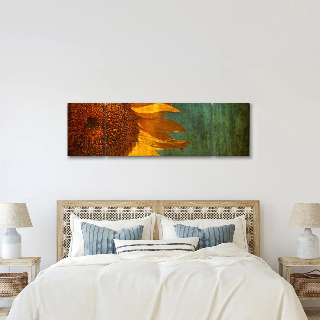 Obraz - Słonecznik (170x50 cm)