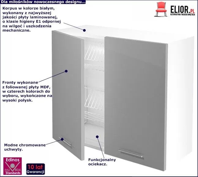 Kuchenna szafka górna z ociekaczem H4-P07
