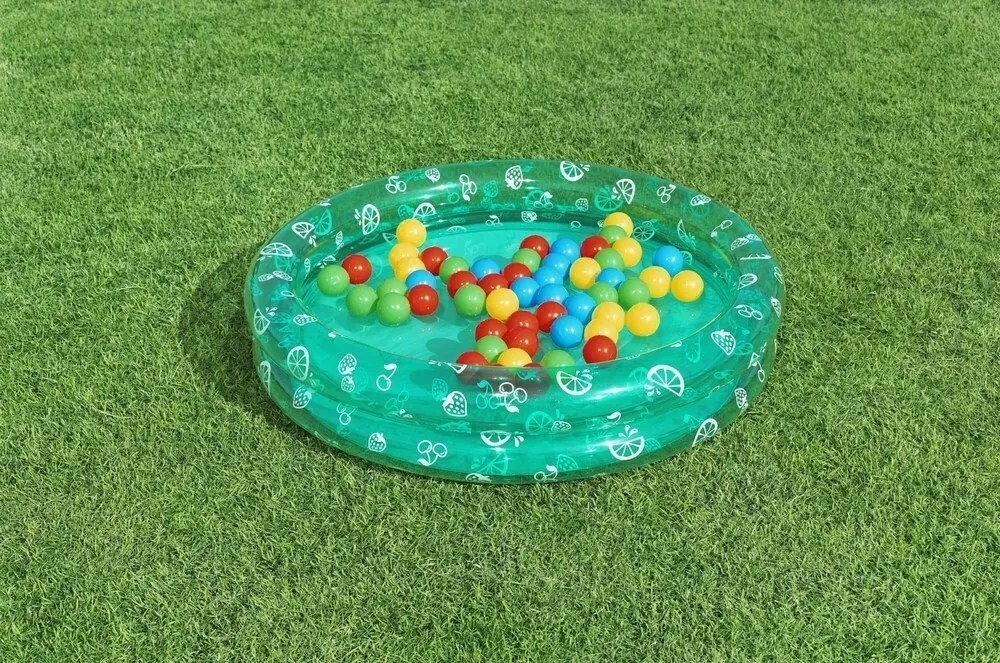 Bestway 51141A Nadmuchiwany basen z piłeczkami (50szt.), średnica 91 cm