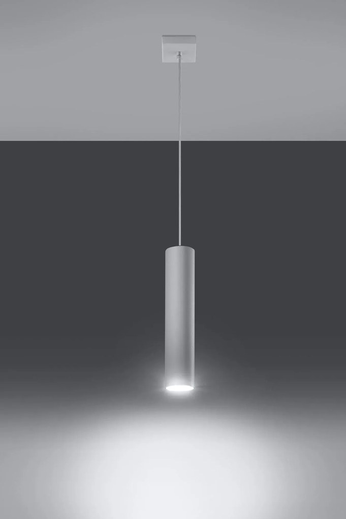 Minimalistyczna lampa wisząca E849-Lagor - biały