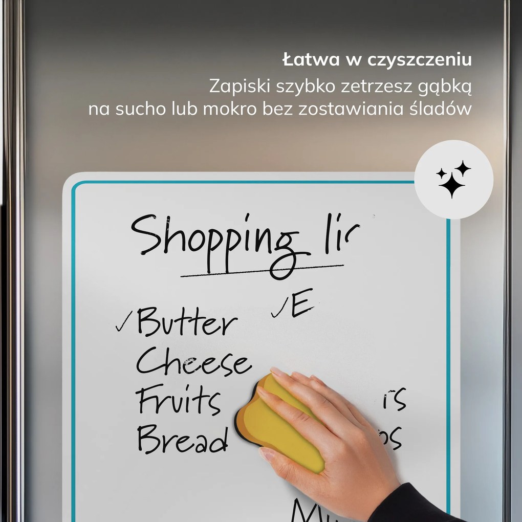 Flipchart magnetyczny mały, 390x590 mm, zestaw 2 szt: MAGNETO
