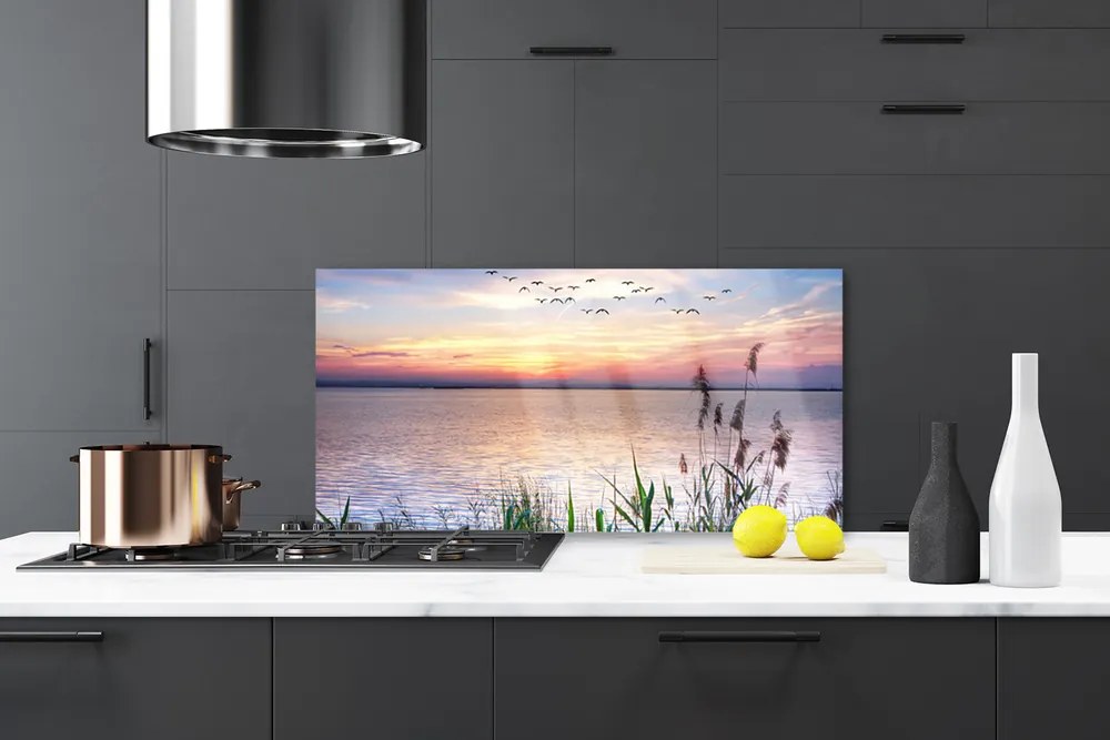 Panel Szklany Niebiański Spokój nad Morzem