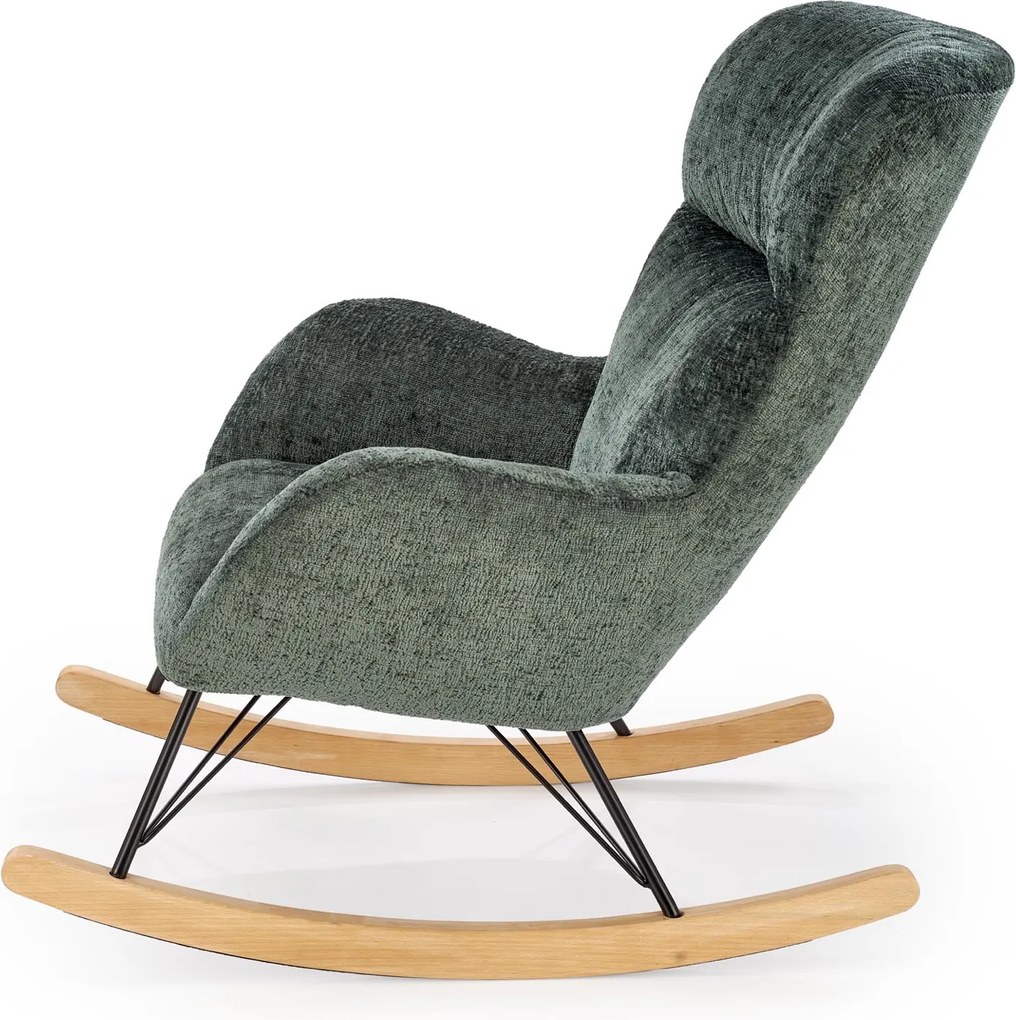Nowoczesny fotel bujany Castro Halmar