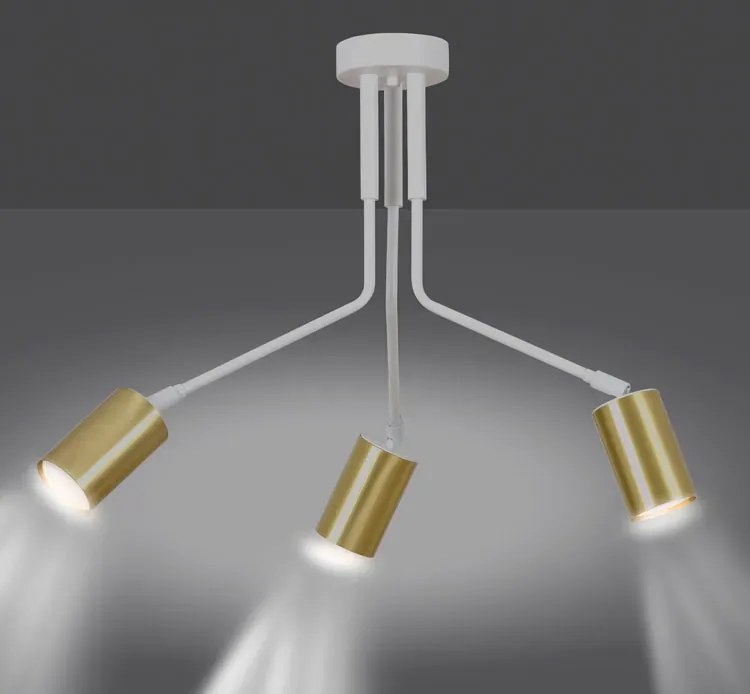 Biała nowoczesna lampa wisząca - D059 K2-T99