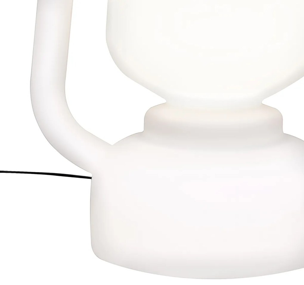 Zewnetrzna Inteligentna lampa podłogowa biała 110 cm w tym Wi-Fi G95 - Storm Extra Large Nowoczesny Oswietlenie zewnetrzne
