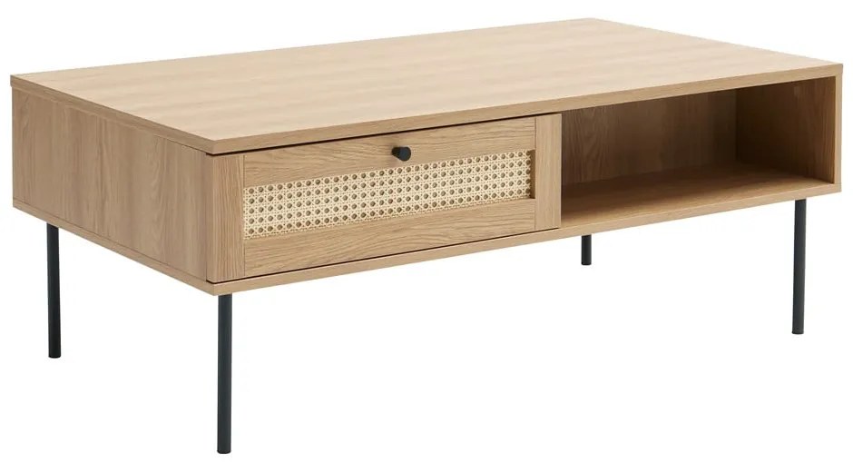 Naturalny stolik 60x110 cm Pensacola – Unique Furniture