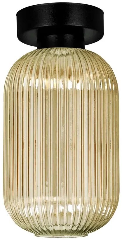 Lampa ze szklanym kloszem beżowa N9-A24