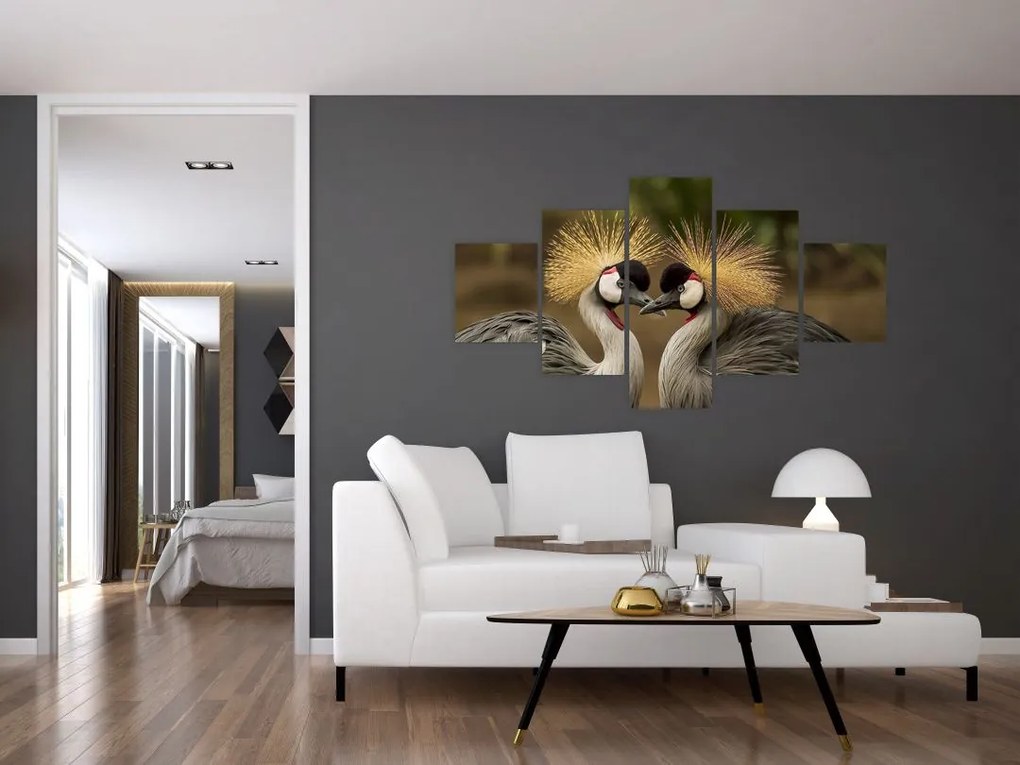 Obraz ptaków (125x70 cm)