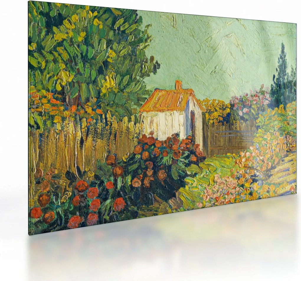 Obraz na szkle - Imitator of Vincent van Gogh, Landscape, reprodukcje (70x50 cm)