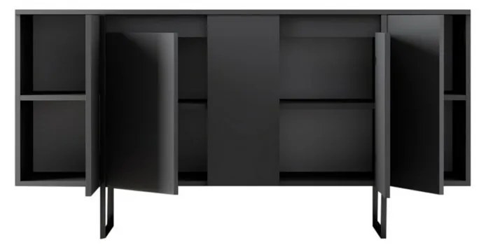 Szafka Luxe Anthracite and Black