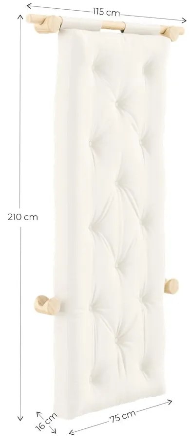 Beżowy fotel Hooked – Karup Design