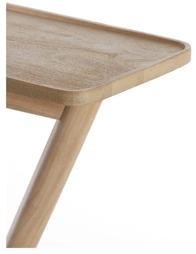 Stolik z litego drewna mango 42x45 cm Qiano – Light &amp; Living