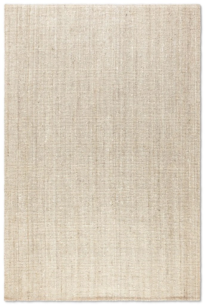 Dywan naturalny jutowy ręcznie tkany Boucle kremowy 120 cm x 170 cm