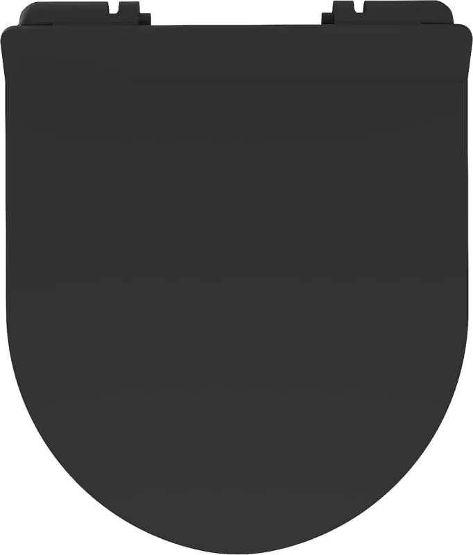 Mexen deska wolnoopadająca slim, duroplast, czarna mat - 39010185