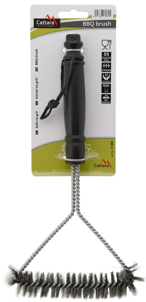 Cattara Szczotka do grilla, 16 x 31 cm