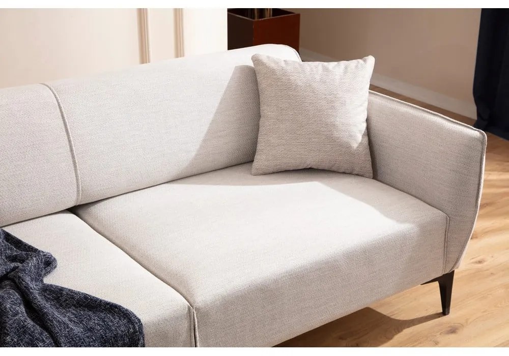 Kremowa sofa 220 cm Belissimo – Balcab Home