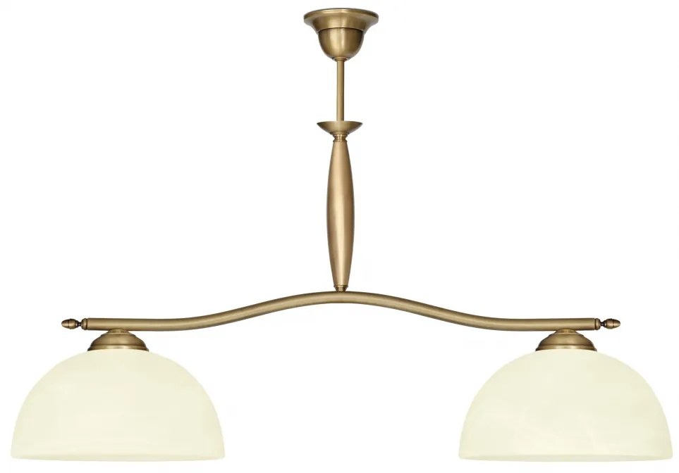 Żyrandol mosiężny C-S2L