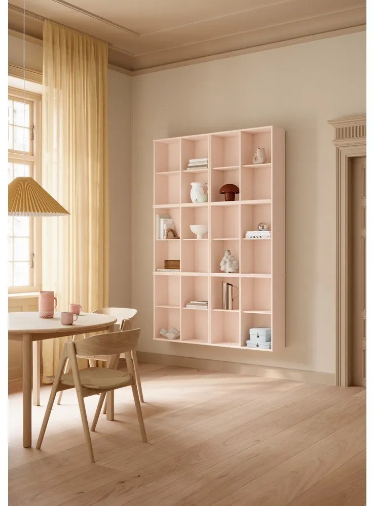Jasnoróżowy regał wiszący 70x70x27 cm Mistral – Hammel Furniture