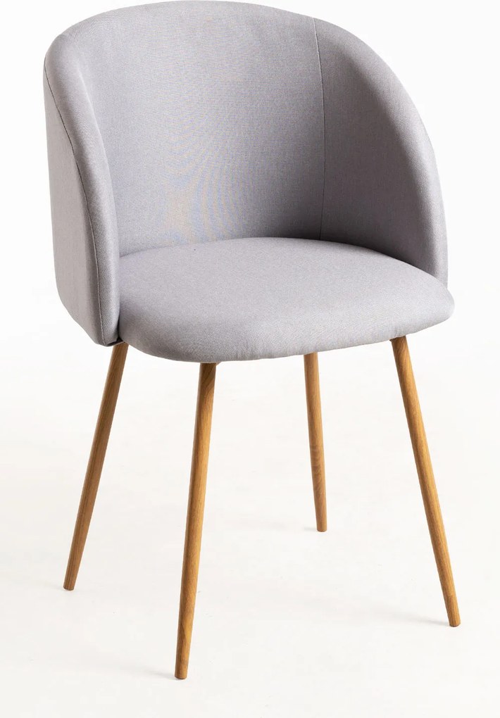 Krzeso z aksamitnej tkaniny