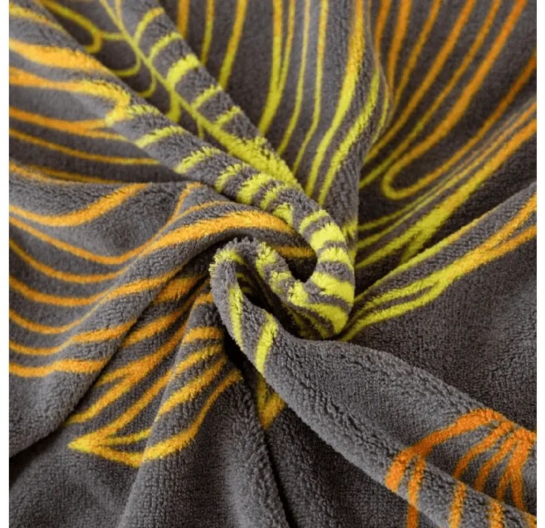 PrzytulneMieszkanie.pl PrzytulneMieszkanie.pl Pościel z mikropluszu TESICA szara Rozmiar pościeli: 70 x 80 cm | 140 x 200 cm