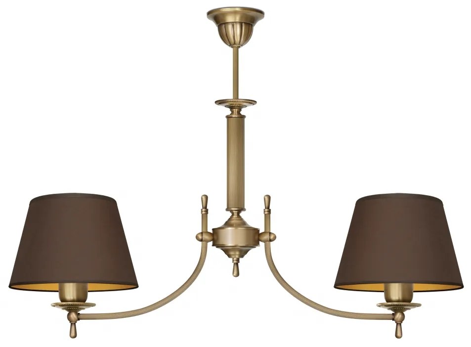 Mosiężna lampa 2-punktowa L-S2NAm