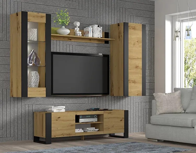 Szafka Rtv Dąb Artisan B6-T10