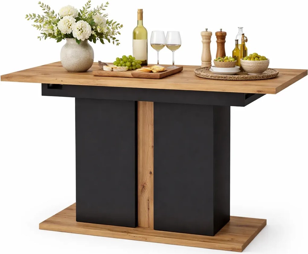 Stół rozkładany dąb artisan T9-R33