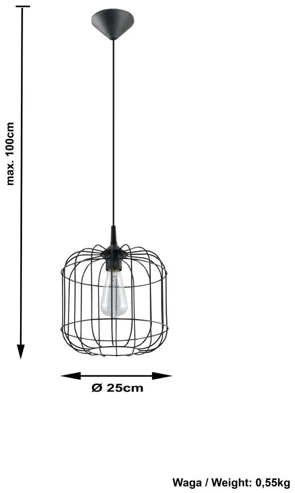 Nowoczesna lampa wisząca P0-M41