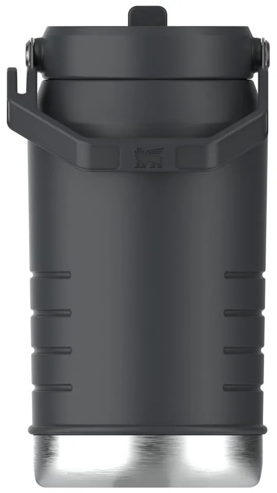 Czarny termos 1,9 l The IceFlow™ Flip Straw 2.0 Black – Stanley
